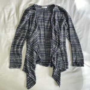Liz Claiborne Cardigan Striped Size L